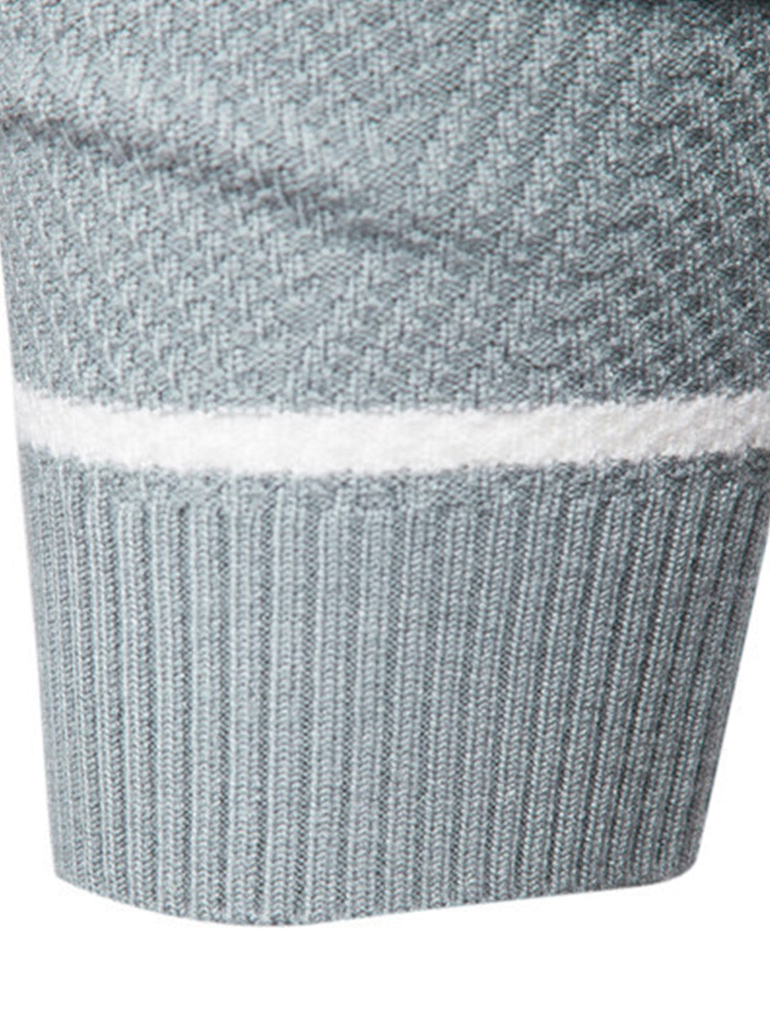 Stripe trui met ronde hals
