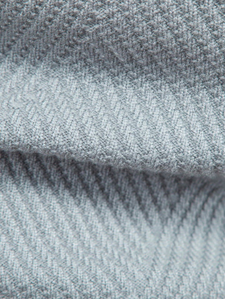 Stripe trui met ronde hals