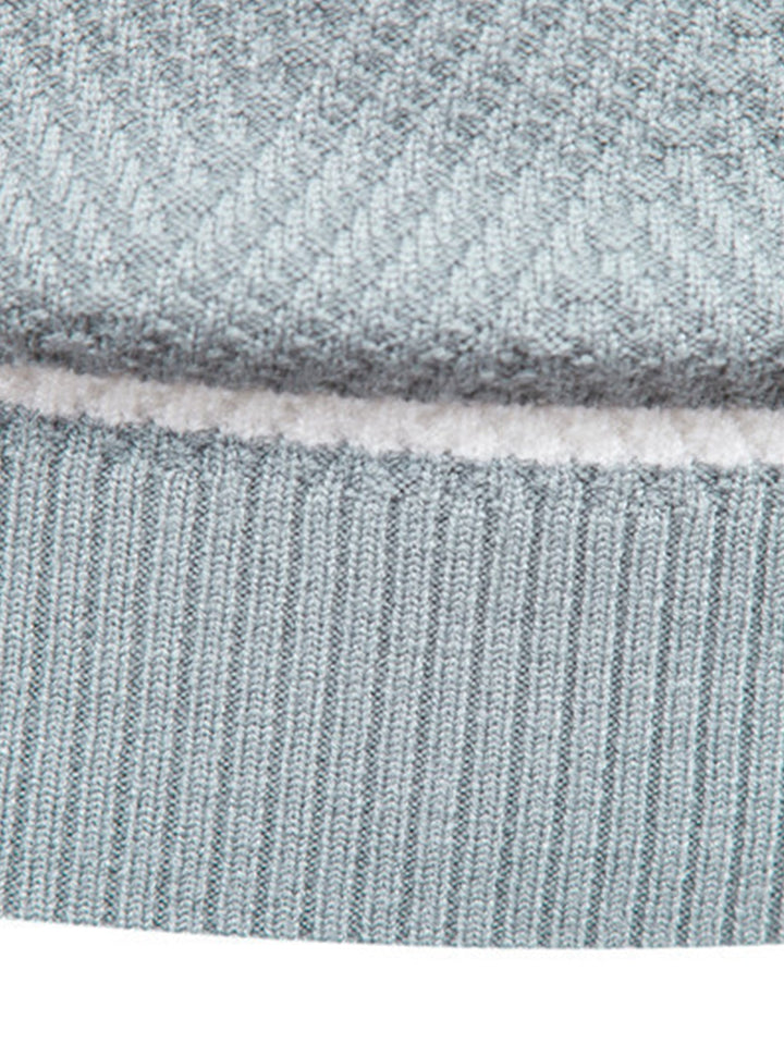 Stripe trui met ronde hals