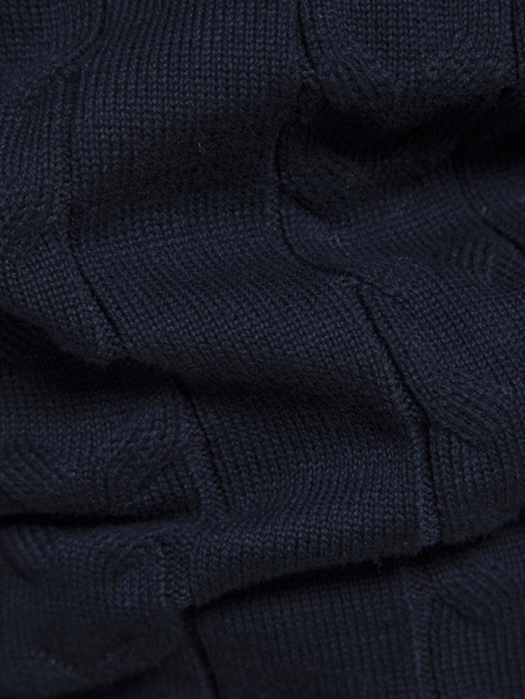 Contrast geometrische jacquard trui met kwartrits