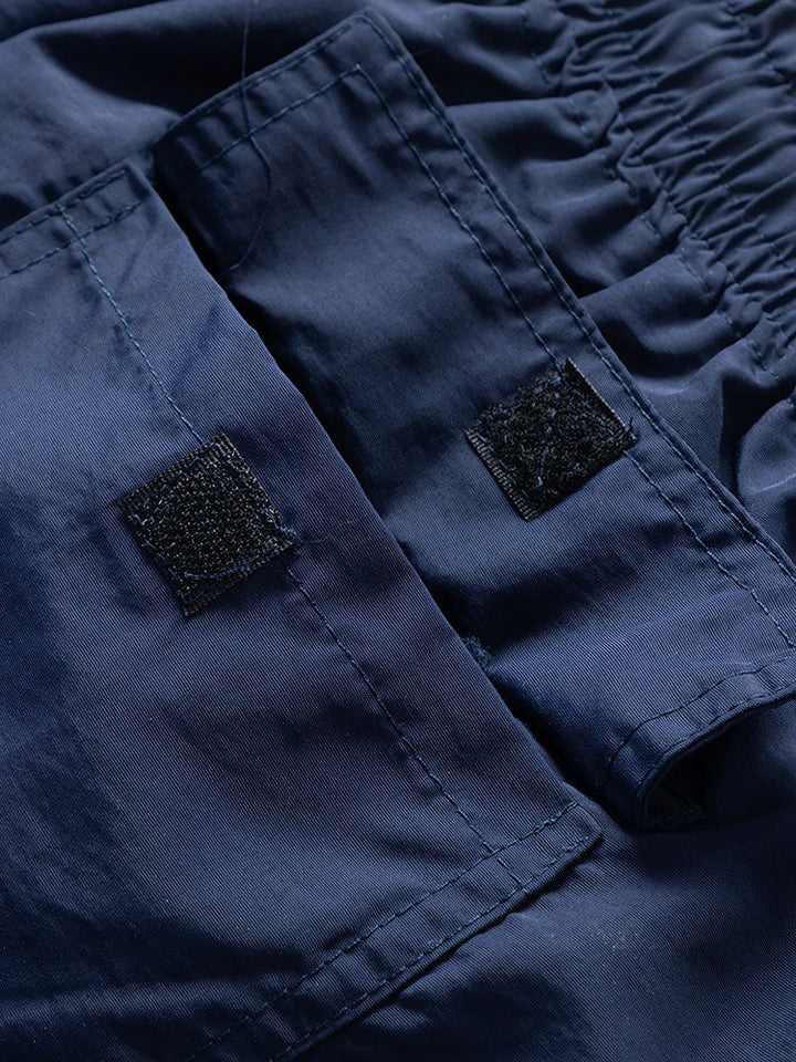 Island Sailing Print Knop-Up Shirt & Zwemshorts