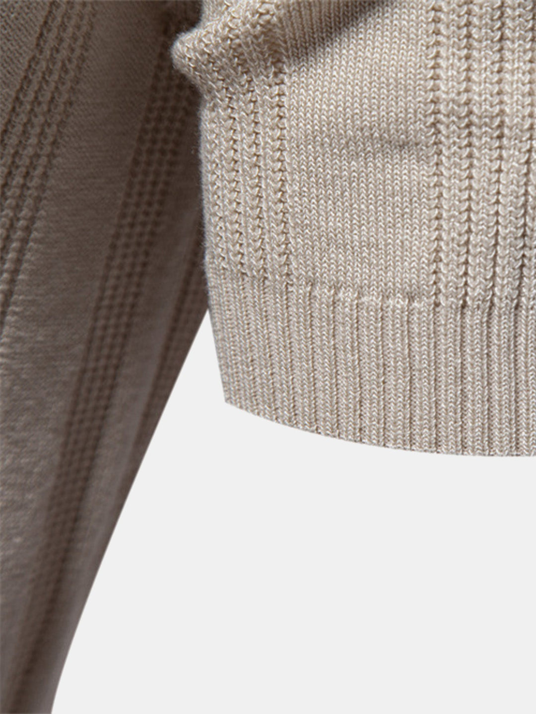 Gestreept Gebreid Polo Shirt
