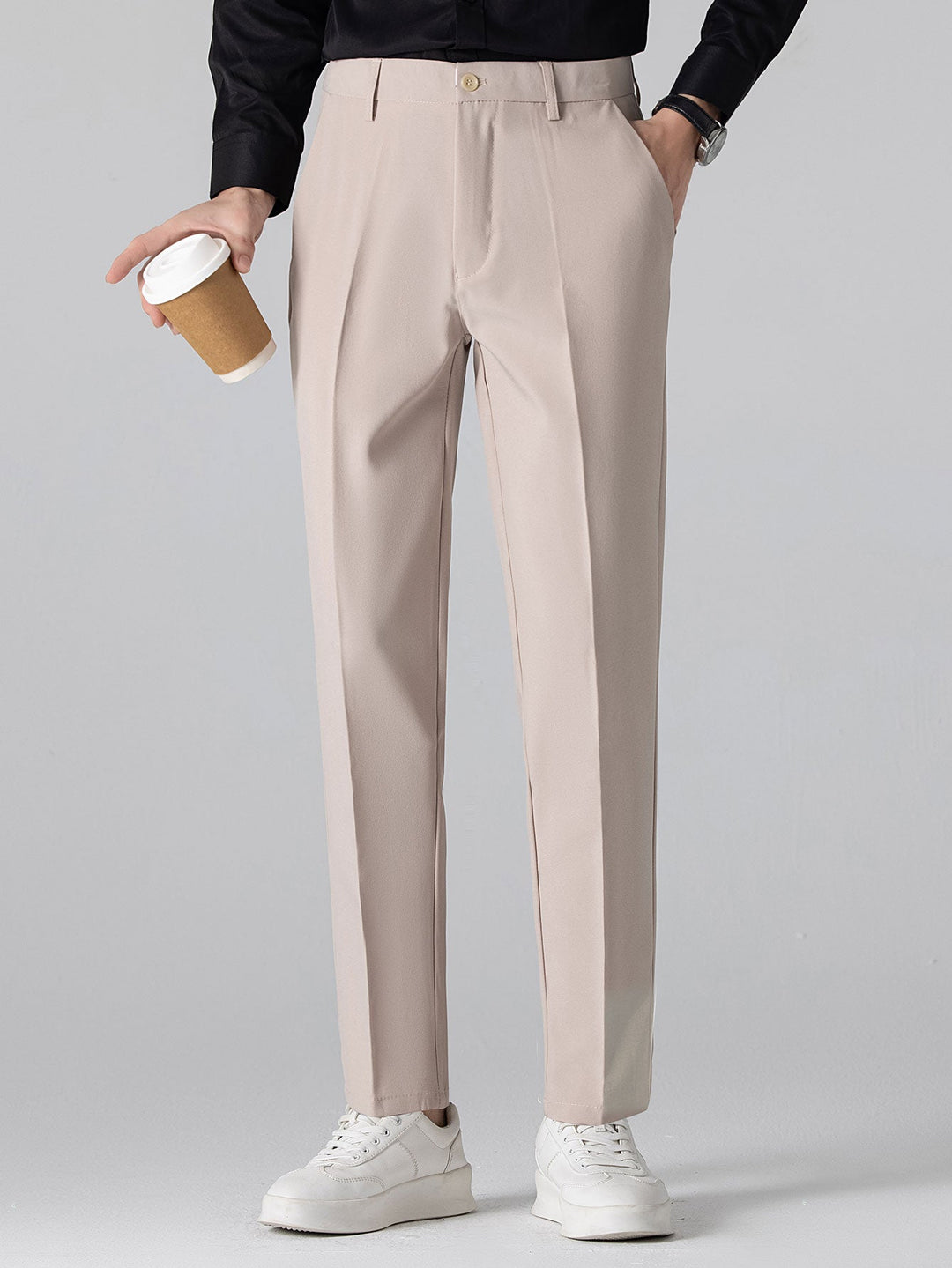 Slim Fit taps toelopende broek