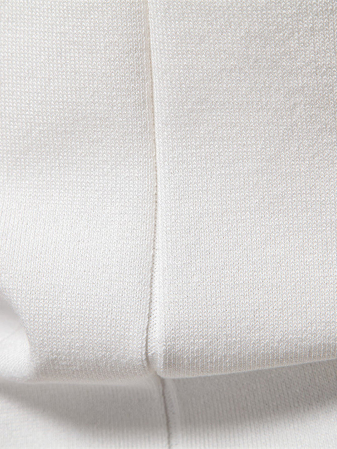 Contrast Trim Rits Gebreid Polo Shirt