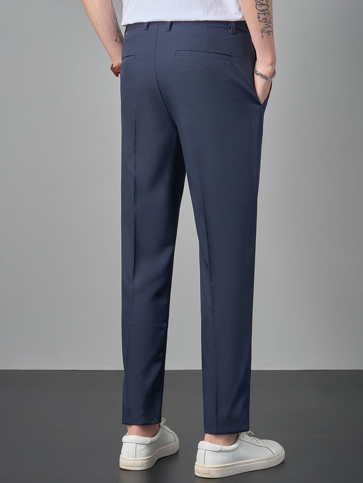 Slim Fit taps toelopende Naples broek