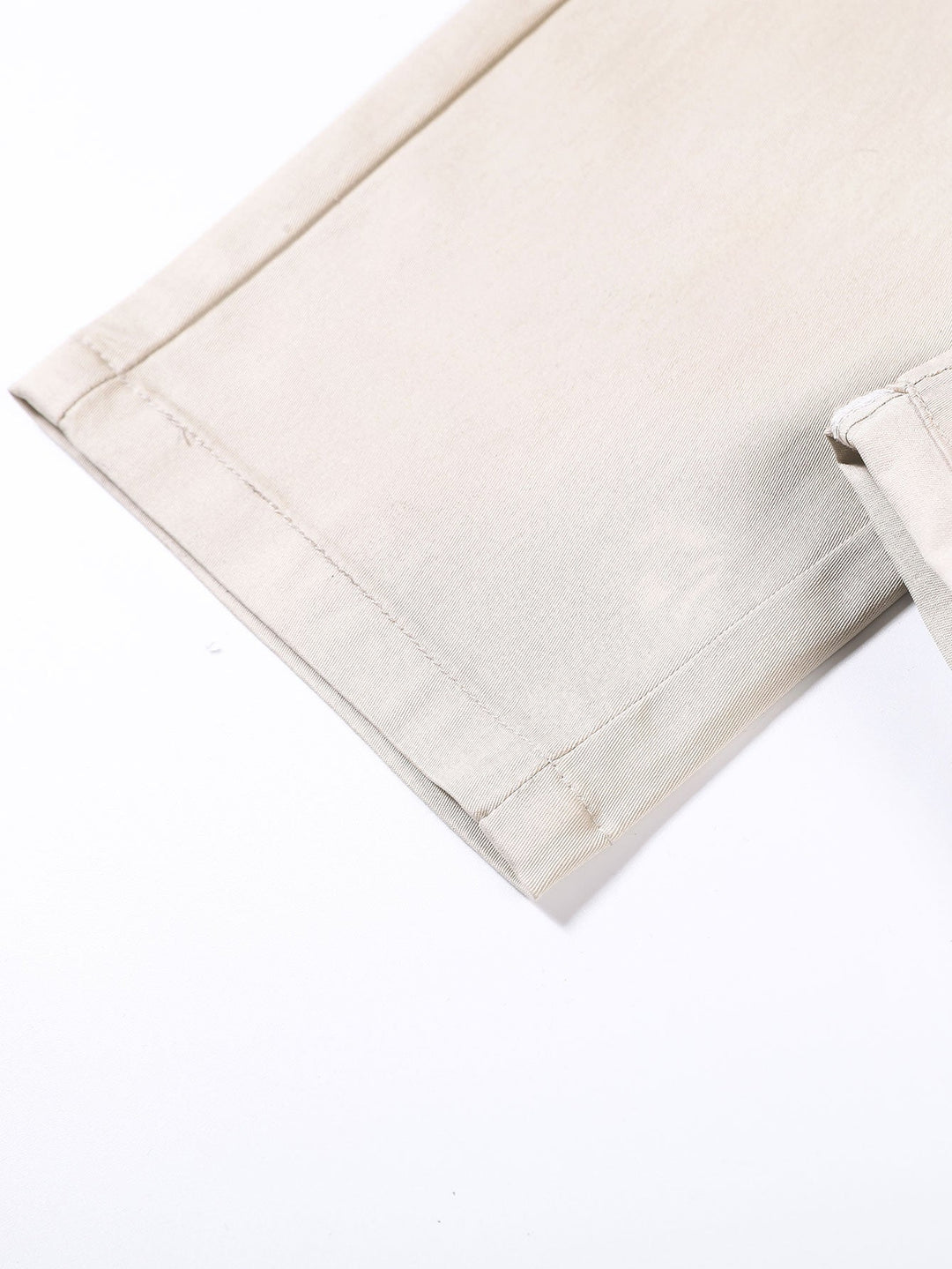 Rechte broek met elastische taille