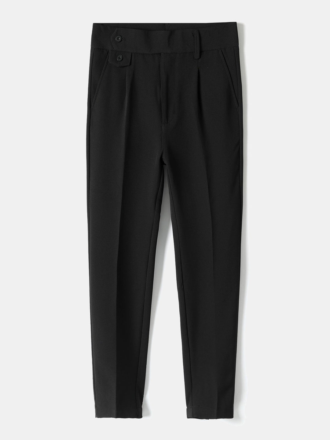Slim Fit taps toelopende cropped broek