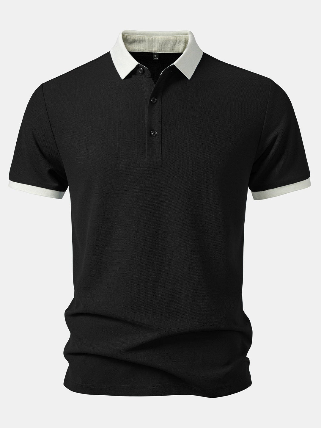 Contrast Collar Polo