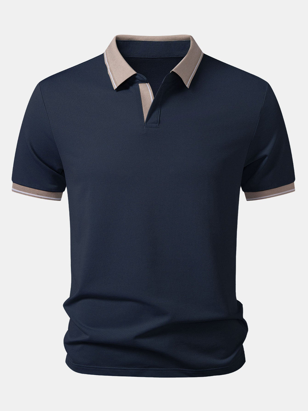 Contrast Johnny Collar Polo