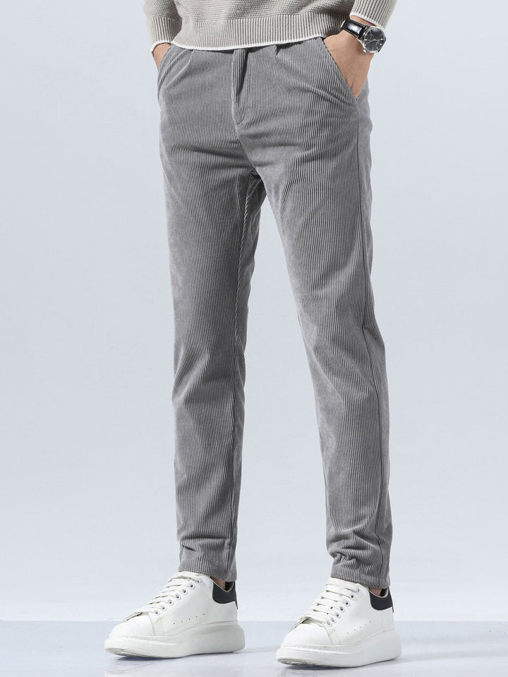 Slim Fit Corduroy Broek