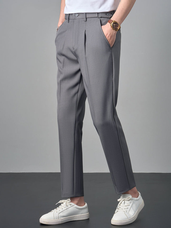 Slim Fit taps toelopende Naples broek