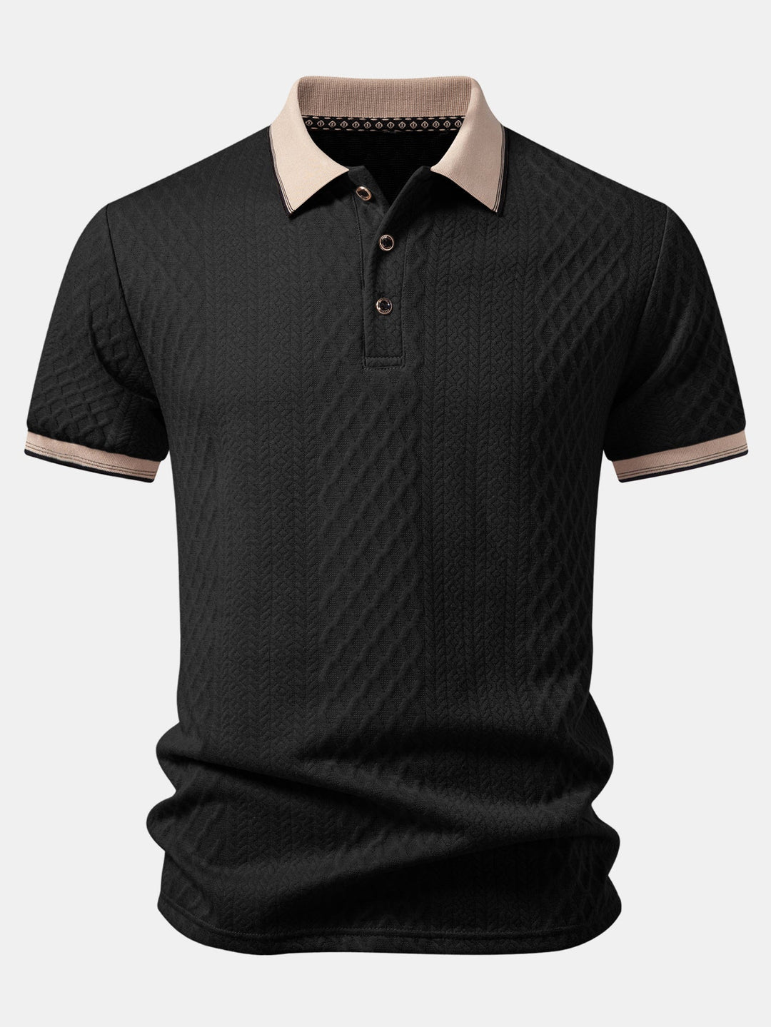 Geometry Jacquard Polo