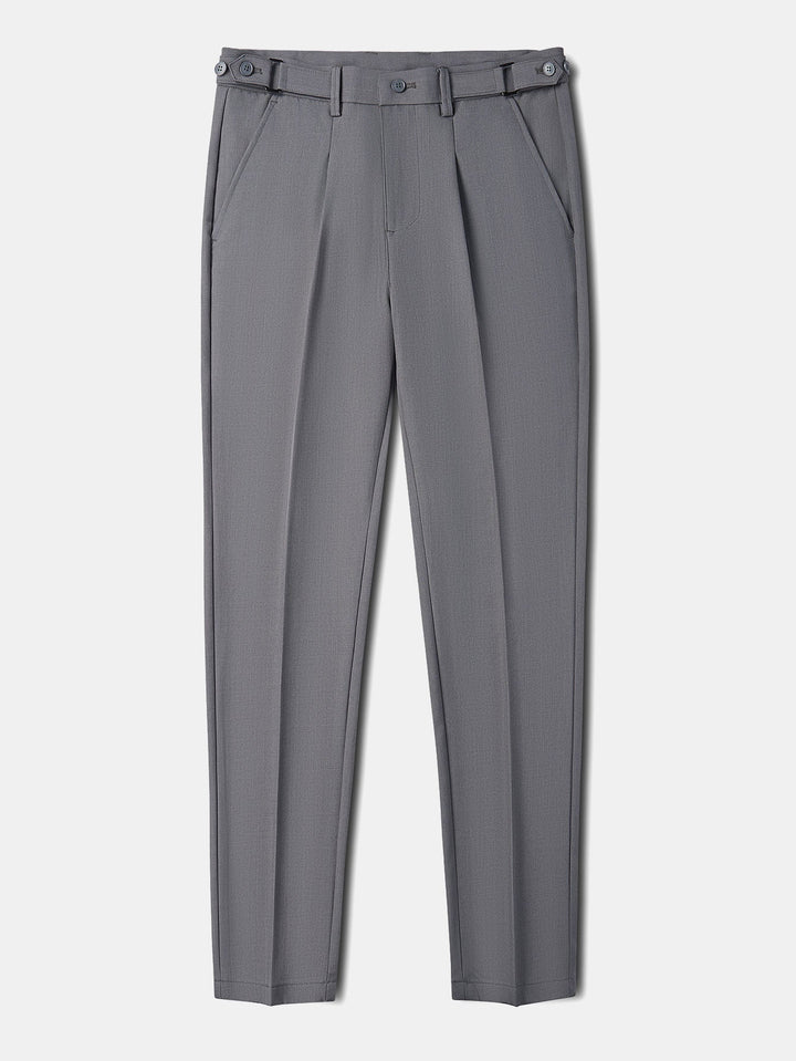 Slim Fit taps toelopende Naples broek