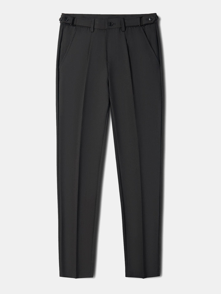 Slim Fit taps toelopende Naples broek
