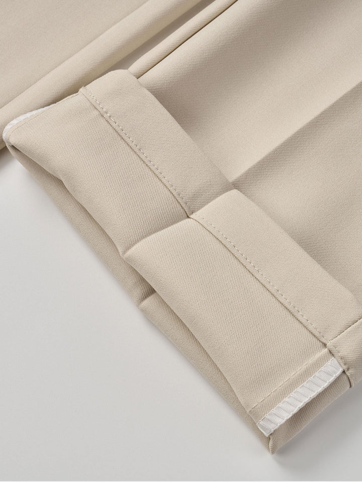 Slim Fit taps toelopende Naples broek