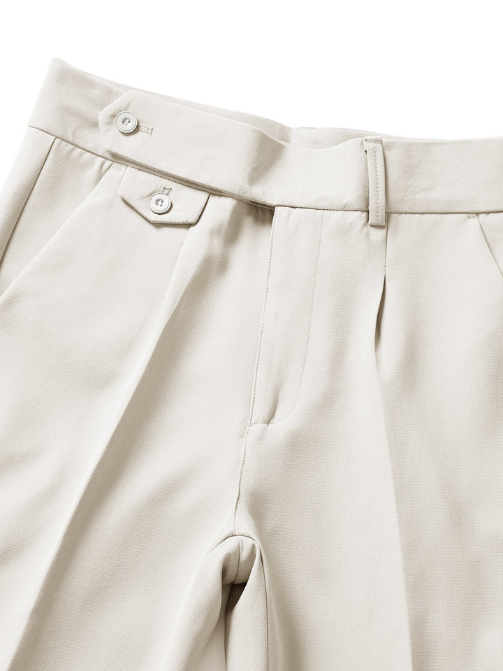 Slim Fit taps toelopende cropped broek