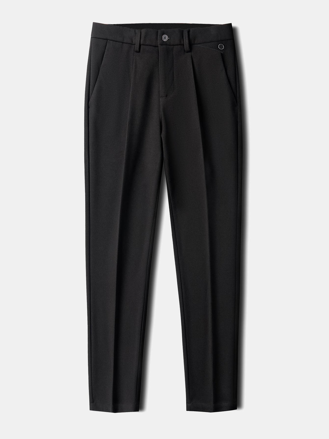 Wolachtige rechte pijpen broek