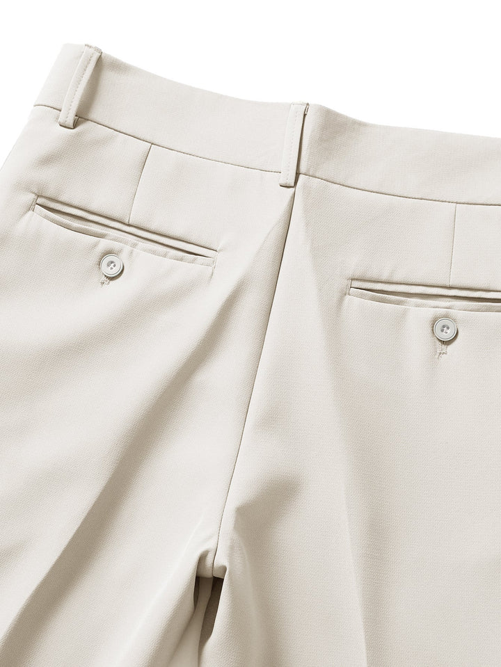 Slim Fit taps toelopende cropped broek