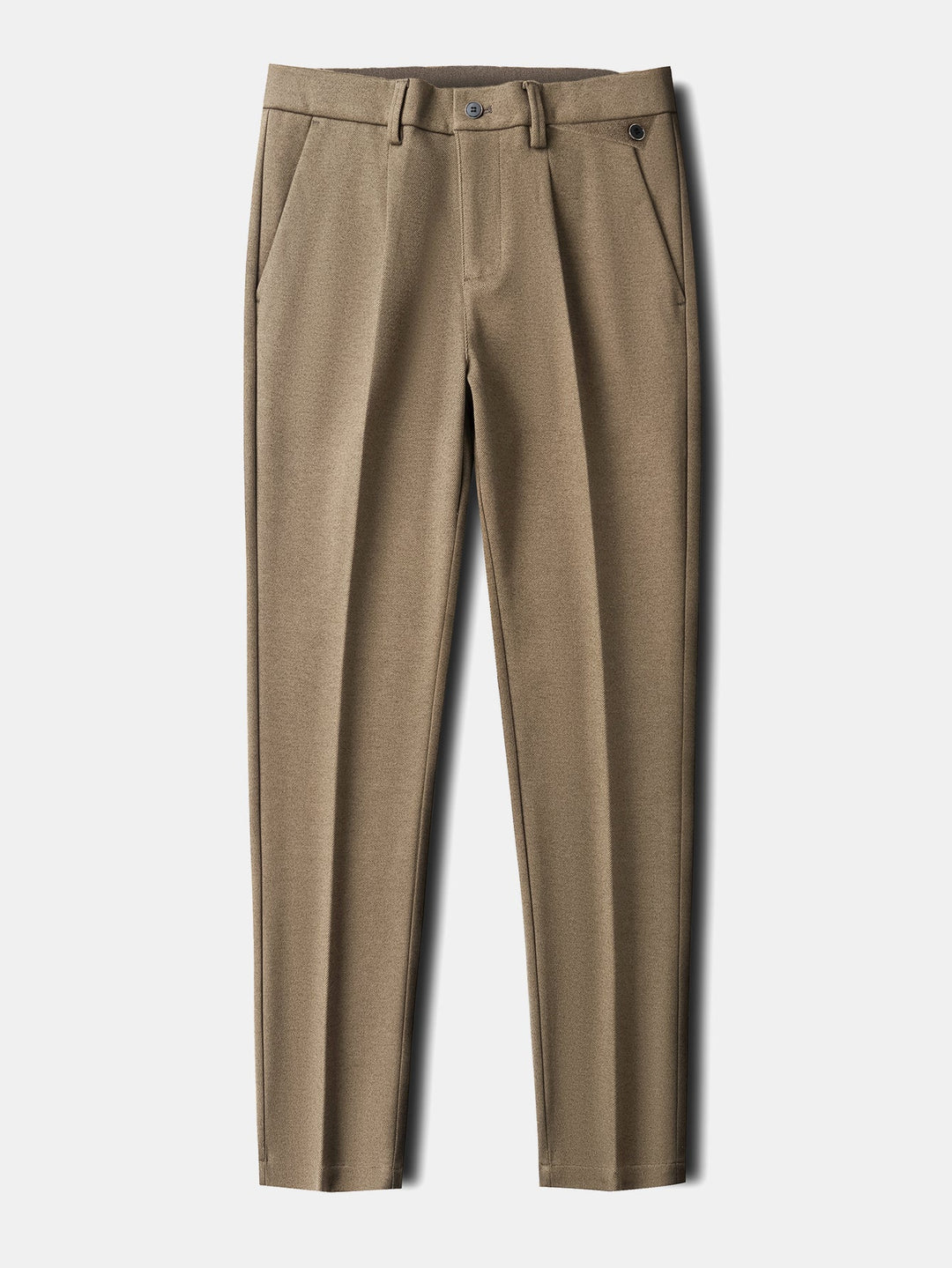 Wolachtige rechte pijpen broek
