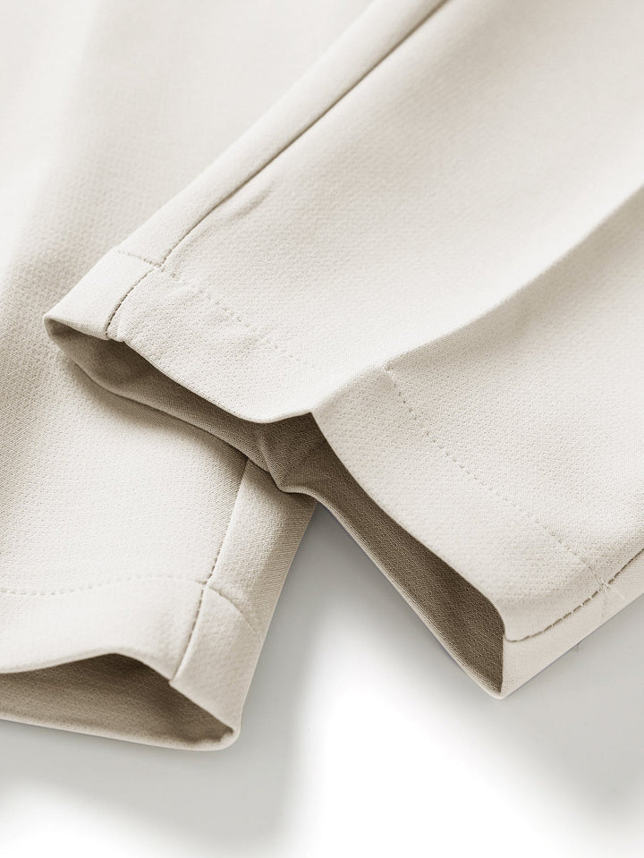 Slim Fit taps toelopende cropped broek