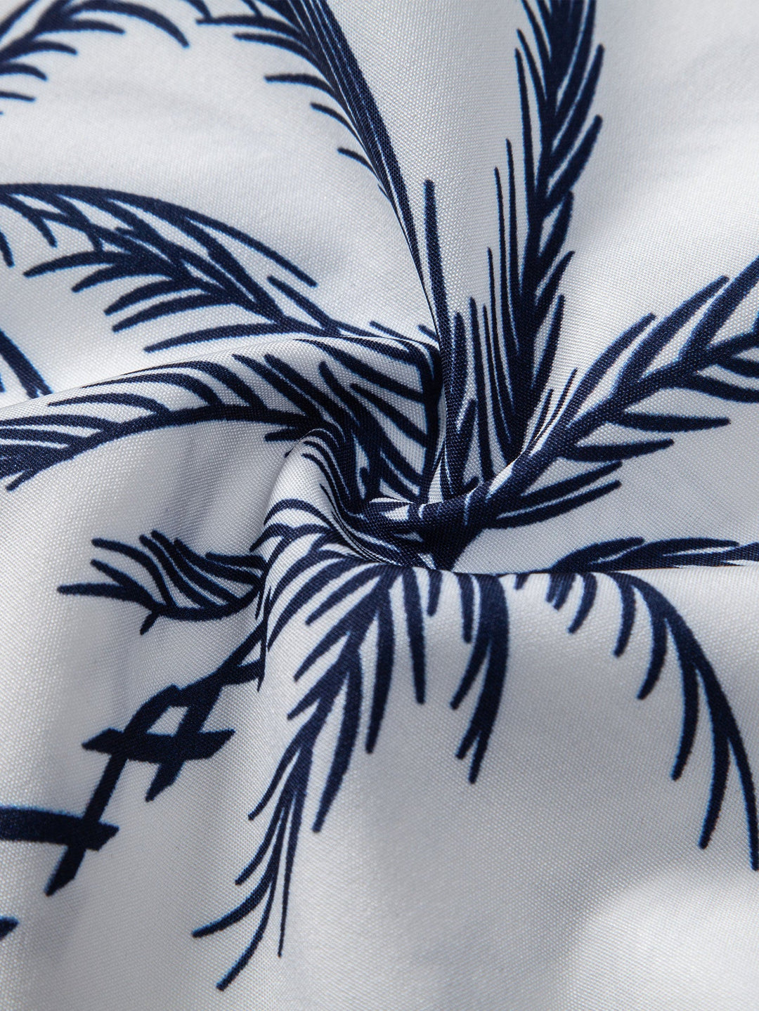 Island Sailing Print Knop-Up Shirt & Zwemshorts