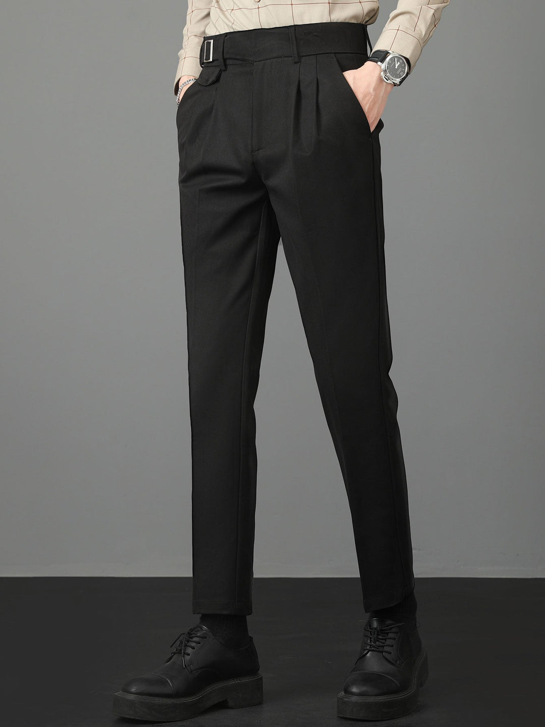 Slim Fit taps toelopende broek