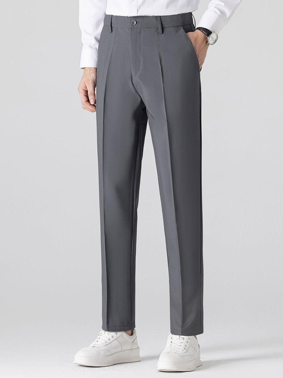 Slim Fit taps toelopende broek