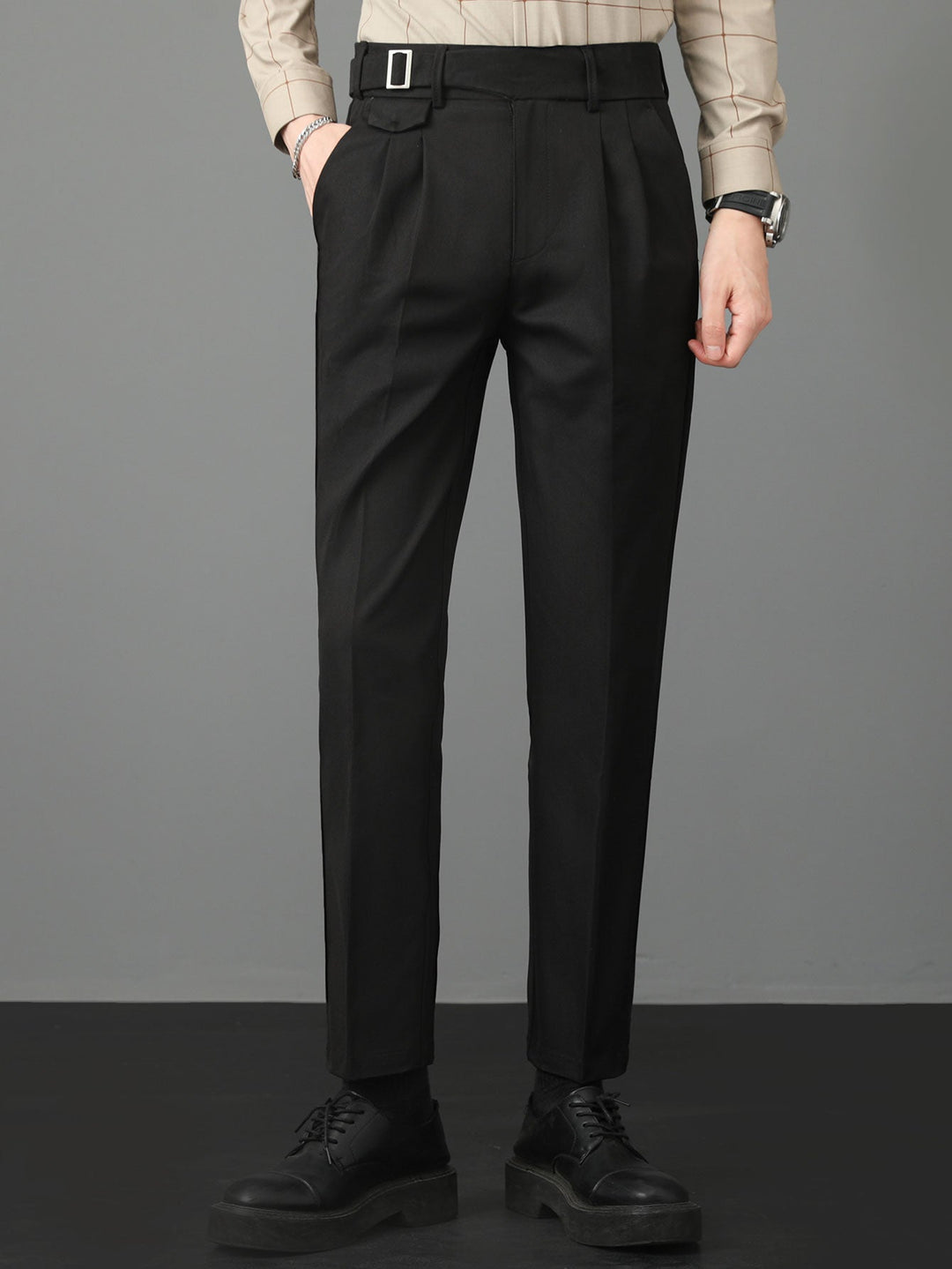 Slim Fit taps toelopende broek