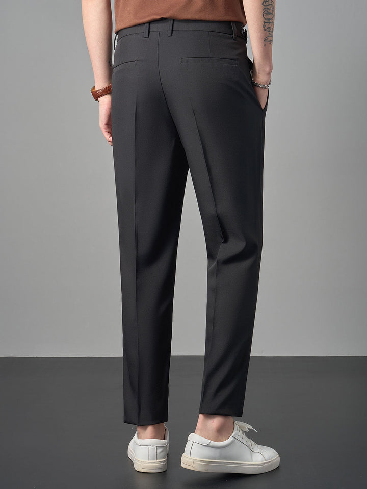 Slim Fit taps toelopende Naples broek