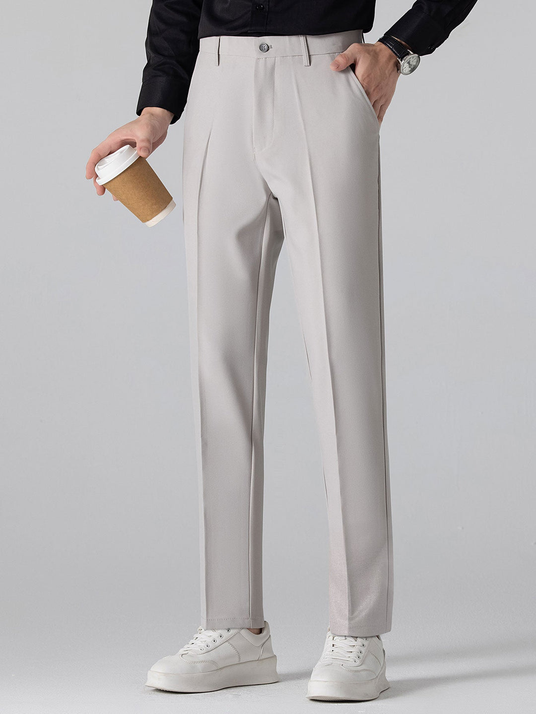 Slim Fit taps toelopende broek