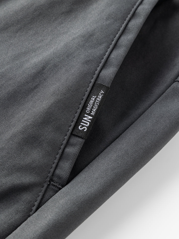 Warm Fleece-Lined Straight Leg Chino Pants