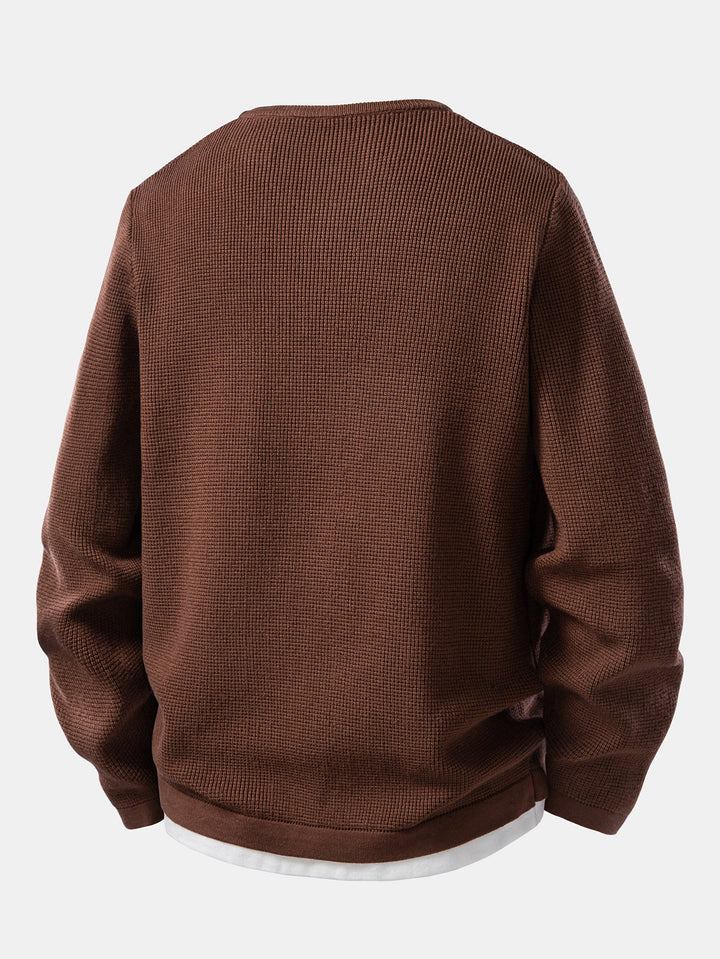 2 In 1 V-Neck Sweater