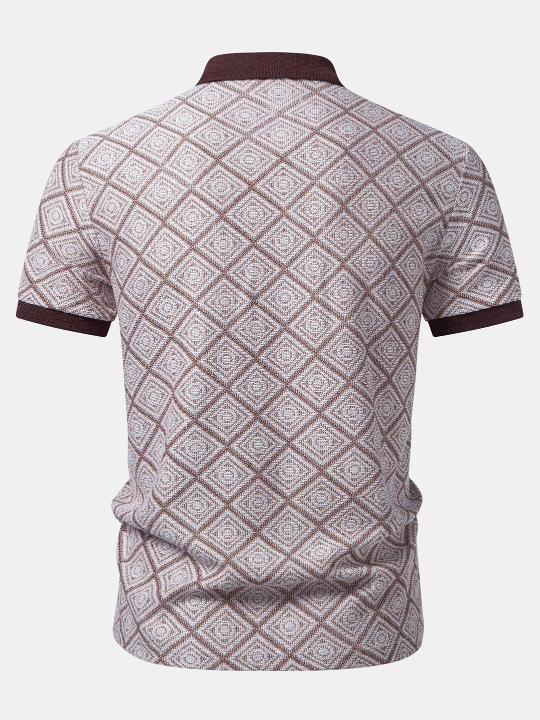 Geometry Jacquard Polo