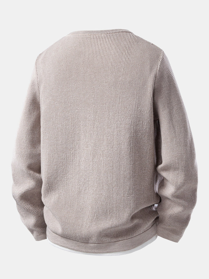 2 In 1 V-Neck Sweater