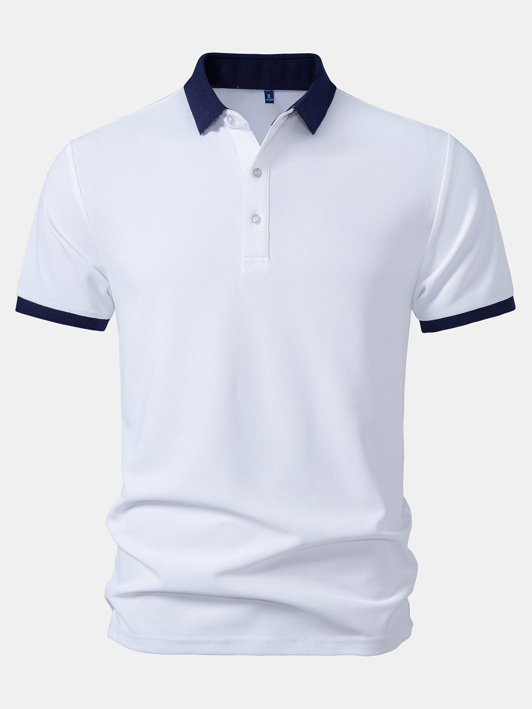 Contrast Collar Polo