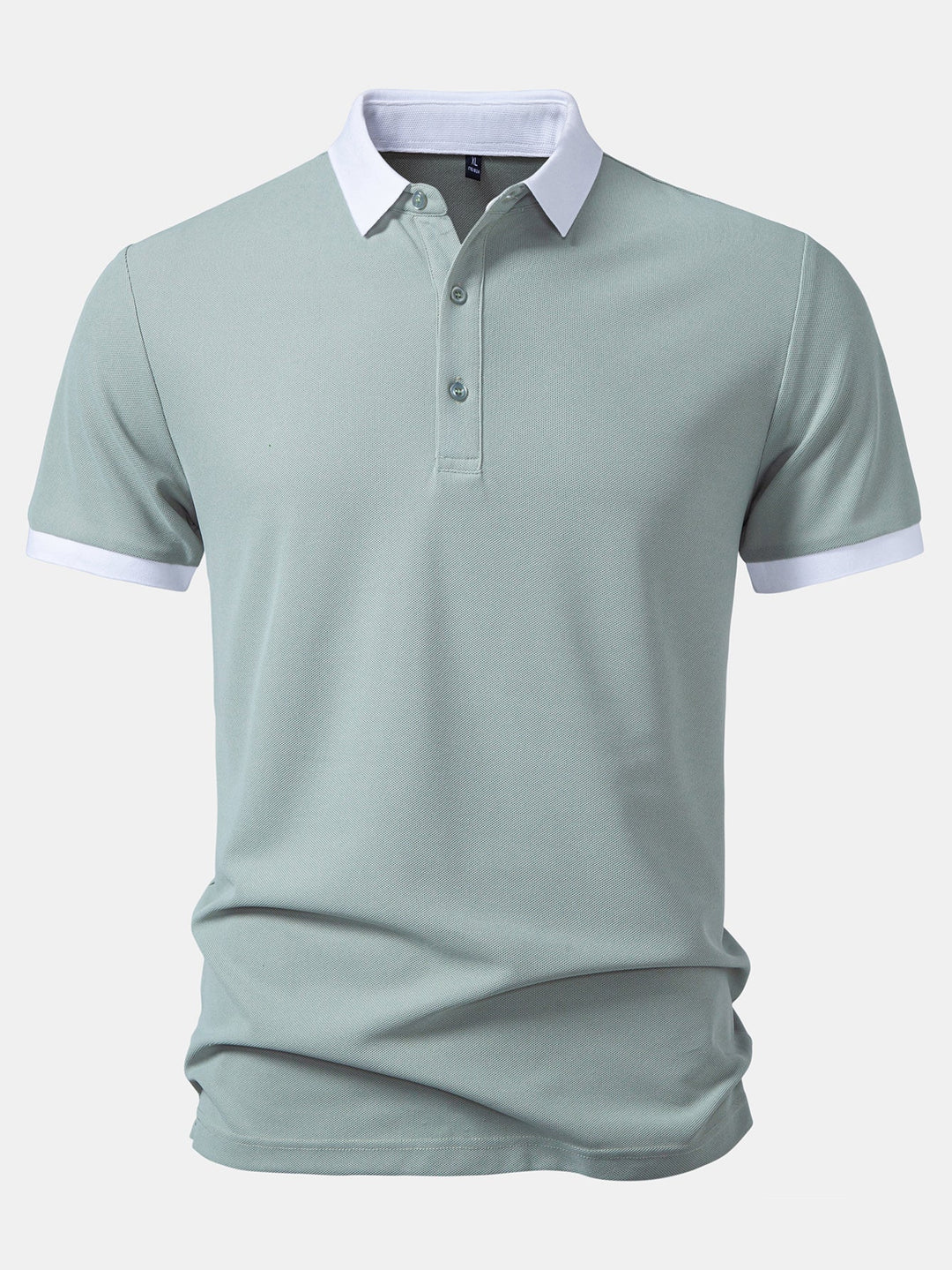 Contrast Collar Polo