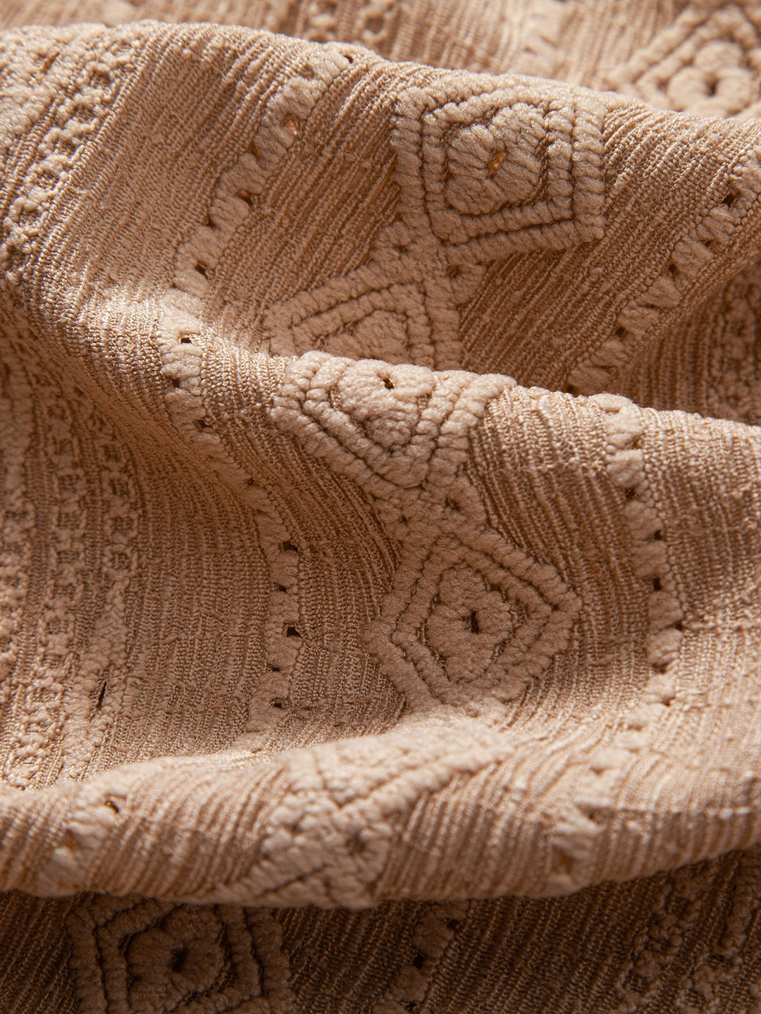 Geometric Jacquard Polo