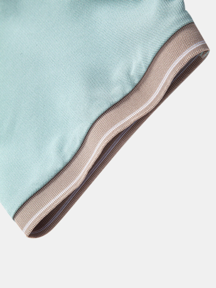 Contrast Johnny Collar Polo