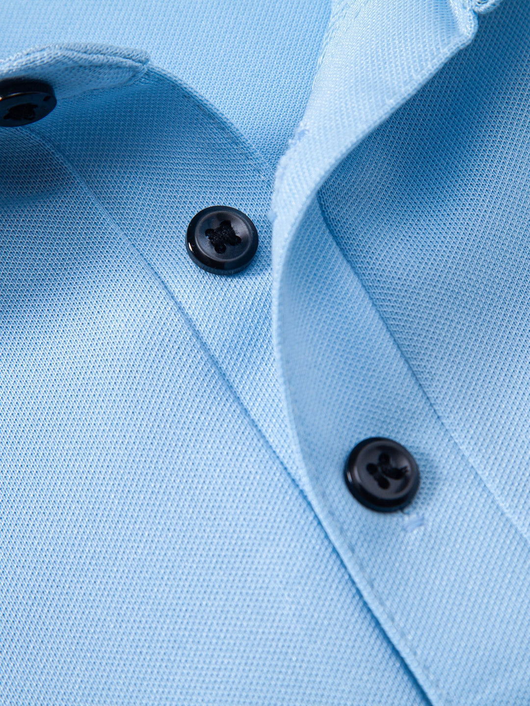 Contrast Striped Collar Polo