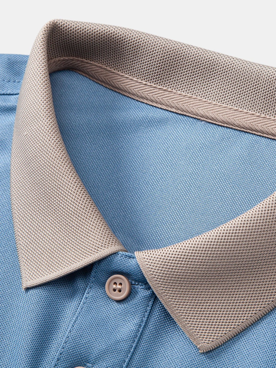 Contrast Collar Polo