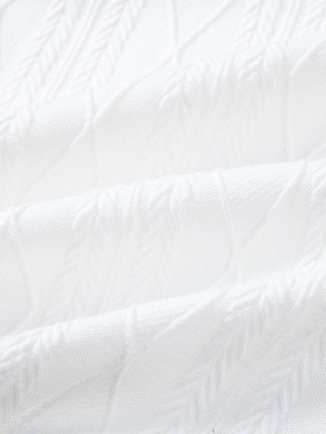Contrast Geometry Jacquard Knit Polo