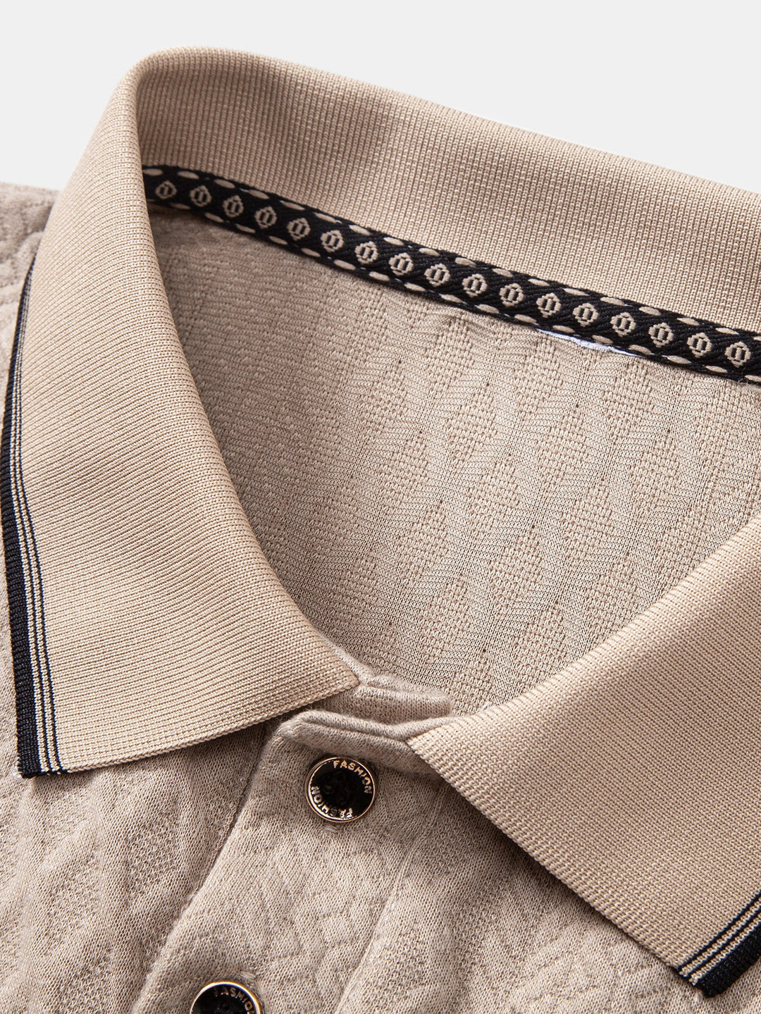 Geometry Jacquard Polo