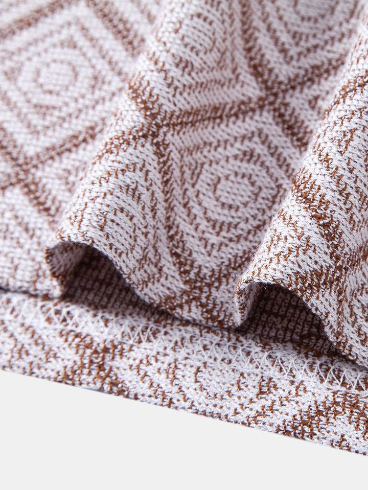 Geometry Jacquard Polo