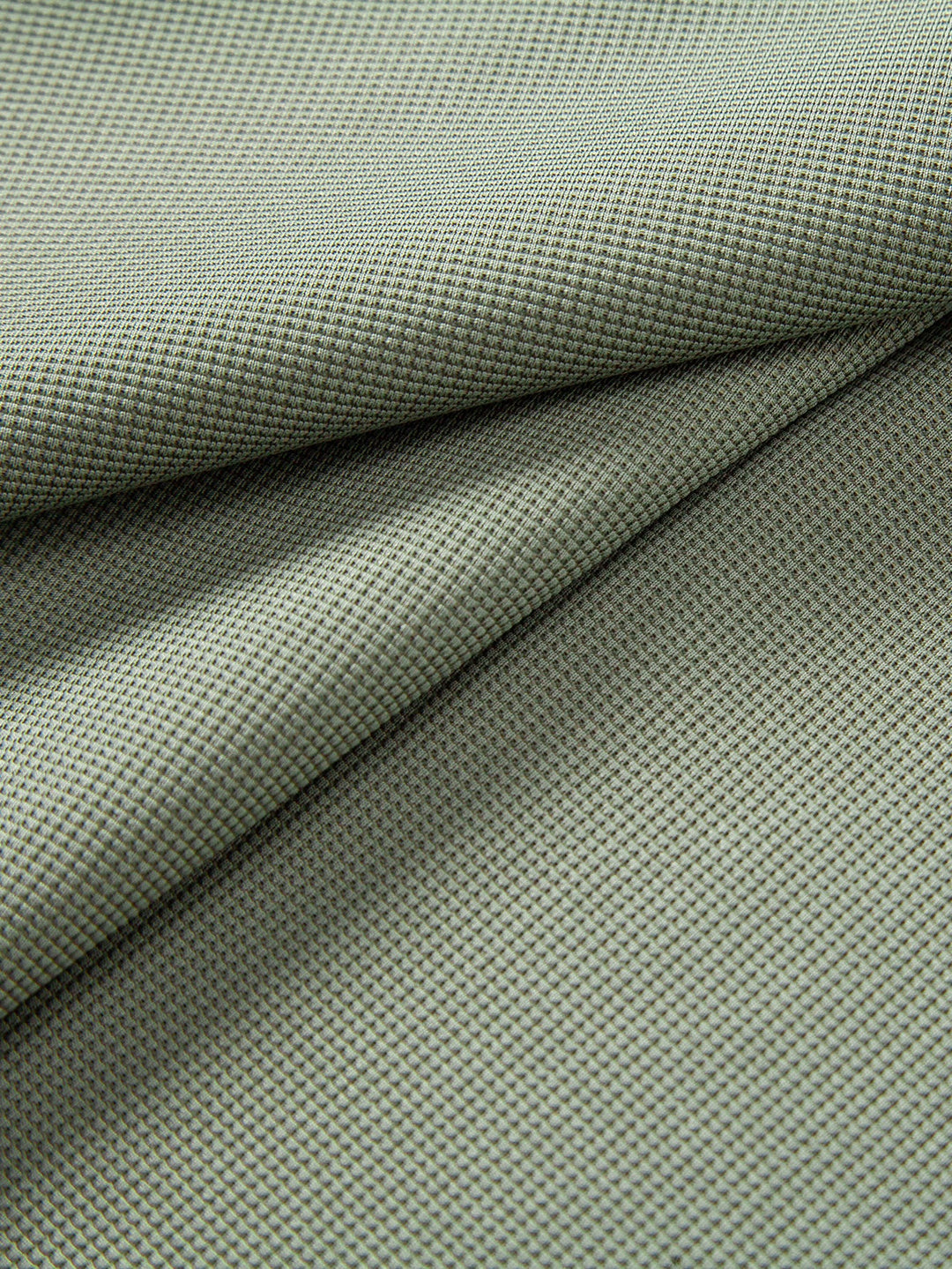 Textured Zipper Polo