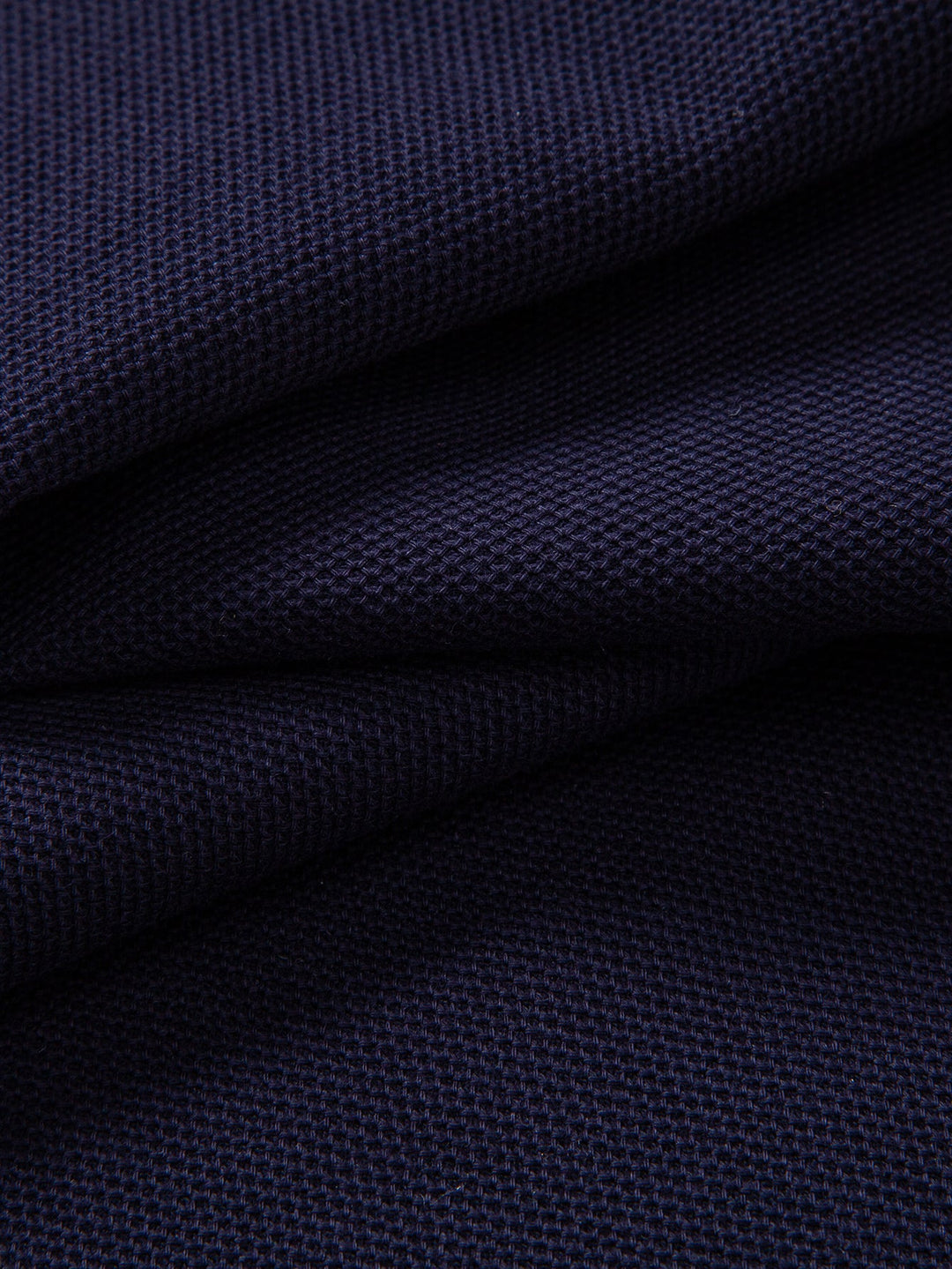 Contrast Trim Zipper Polo