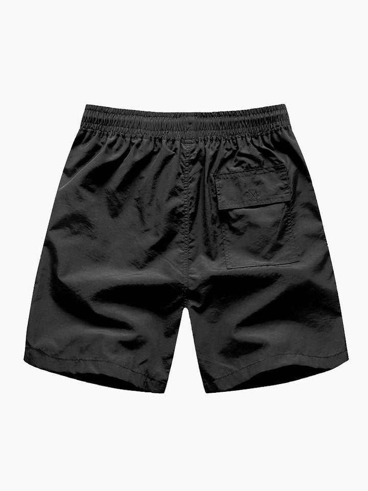 Sjaalprint Overhemd met Knopen & Zwemshorts