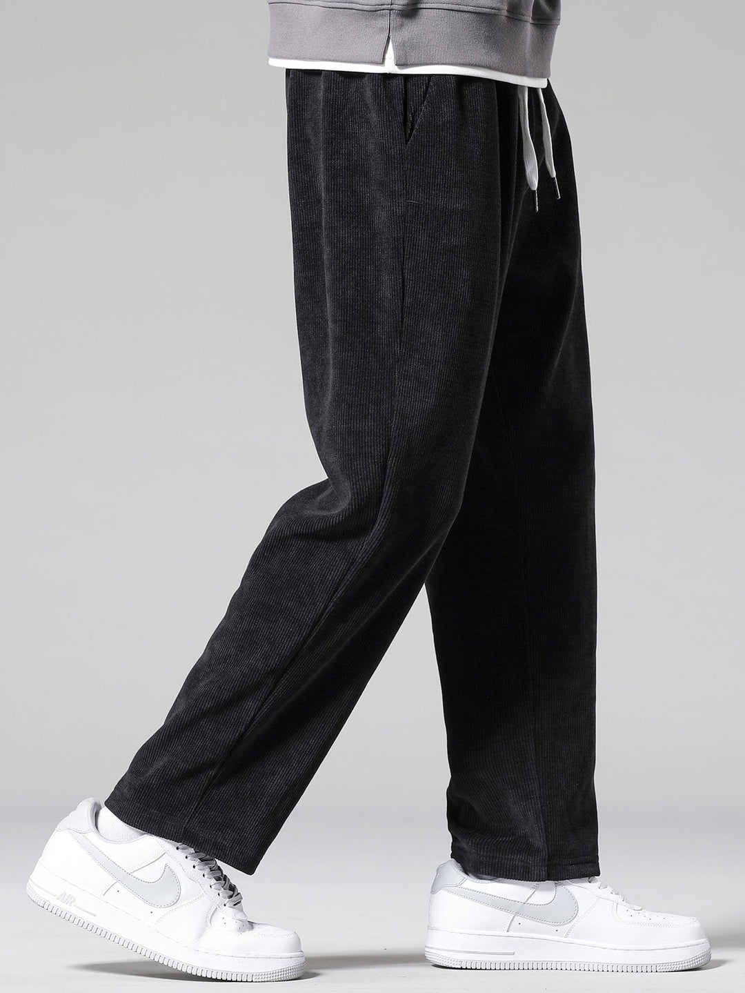 Rechtafstaande Corduroy Broek