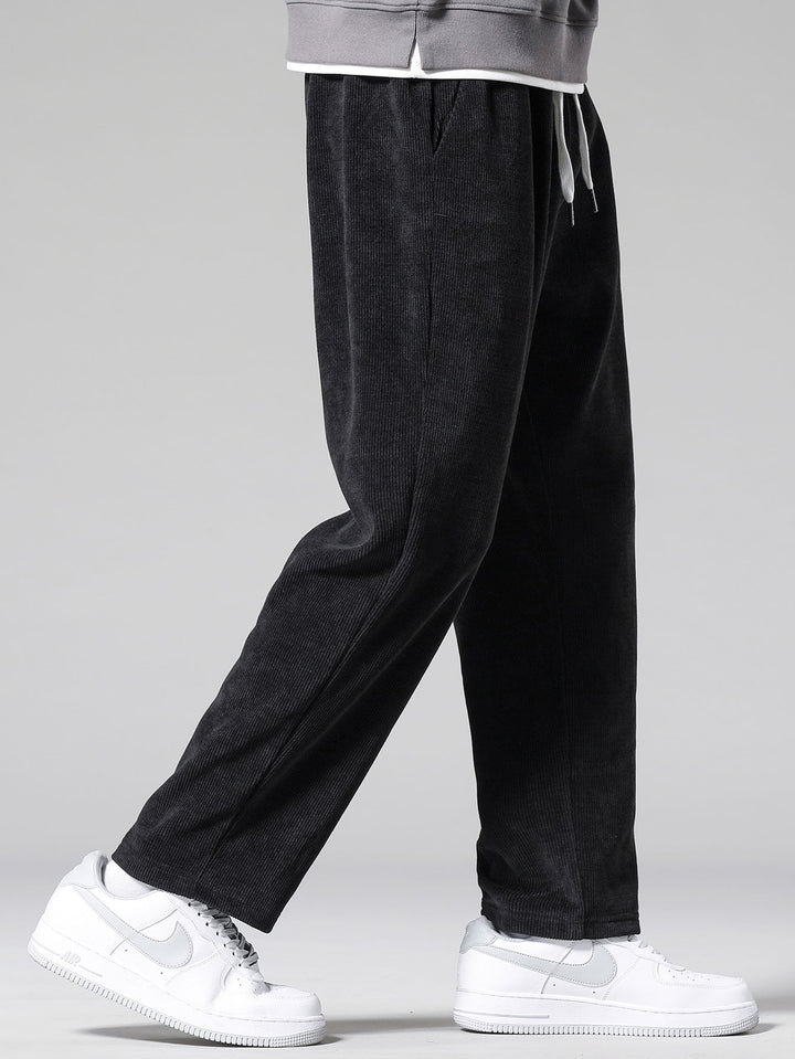 Rechtafstaande Corduroy Broek