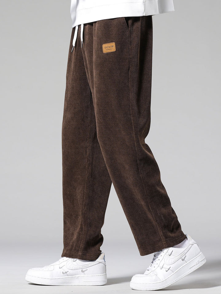 Rechtafstaande Corduroy Broek