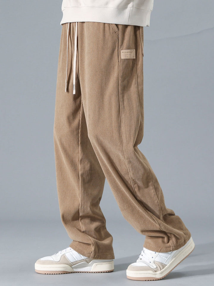 Rechtafstaande Corduroy Broek